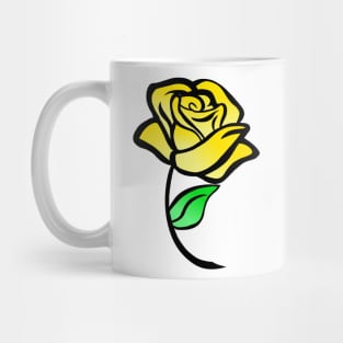 Yellow Rose Mug